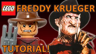 LEGO Freddy Krueger Minifig Tutorial!