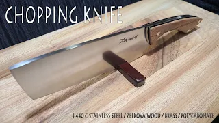 KNIFE MAKING / CHOPPING KNIFE 수제칼 만들기 #126