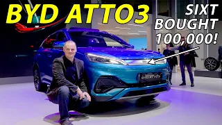BYD Atto 3 REVIEW compact EV SUV - SIXT has ordered 100,000 of them! (BYD Yuan Plus)