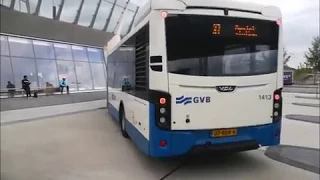 Bussen , Treinen , Trams en Metro´s door Amsterdam 20-09 en 22-11-2018