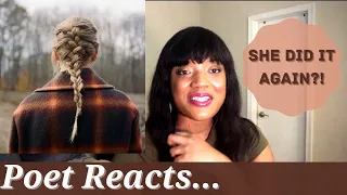 POET REACTS to EVERMORE by TAYLOR SWIFT |  Album Reaction & Analysis