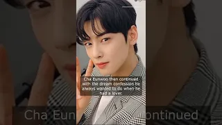 Cha Eunwoo's ideal girlfriend, accidentally reveal the dating location 😳‼️ #chaeunwoo #dating #gf