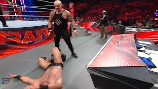 Very Very Long Match Drew McIntyre vs Baron Corbin || WWE RAW 21/11/22