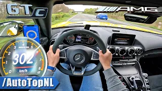 Mercedes AMG GTC *LOUD* 302km/h on Autobahn by AutoTopNL