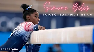 Simone Biles wins Bronze Medal in Balance Beam at Tokyo Olympics | GYMNASTICS