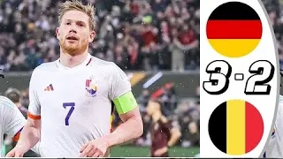 Belgium vs Germany 3-2 - Highlights & All Goals - 2024