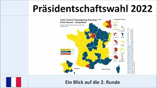 Präsidentschaftswahl Frankreich 2022: aktuelle Umfragen zur 2. Runde (Macron | Le Pen)