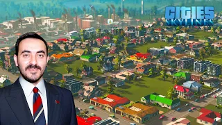 Acemi Başkan Olarak Kendi Şehrimizi Kuruyoruz !!! Cities Skylines #1