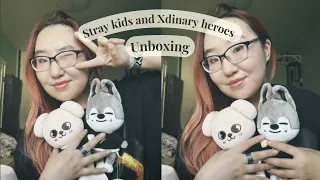 распаковка/ обзор на skzoo plush, xdinary heroes фотокарточки | unboxing Stray kids, Xdinary Heroes