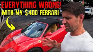 This $400 Ferrari is really starting to Piss Me Off! - Flying Wheels