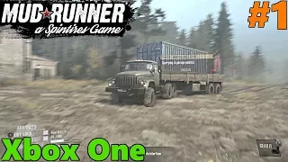 SpinTires Mud Runner: XBOX ONE GAMEPLAY! Let's Play Part 1 | THE BOG, TC and JeepGuy