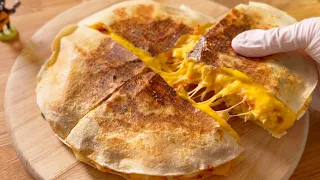 A Perfect Meal! Toast Recipe with Cabbage and Tortilla | Cabbage Tortilla Toast | Cabbage Quesadilla