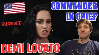 Demi Lovato / Commander in Chief REACTION! Official Music Video!