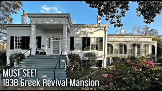 MUST SEE! 1838 Greek Revival Mansion