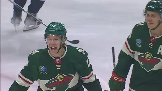 HIGHLIGHTS: Matt Boldy records hat trick in win over Capitals