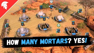 Company of Heroes 3 - HOW MANY MORTARS? YES! - US Forces Gameplay - 2vs2 Multiplayer - No Commentary