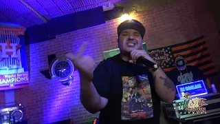 MR. NEVA DIE performs at the Latin Mic Pass (2020)