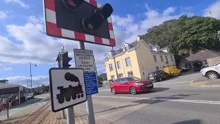 A little tour around Britannia Bridge Level Crossing (Gwynedd) Tuesday August 24.08.2021