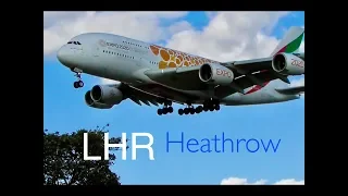 *Windy Arrivals Compilation RW27L Myrtle Avenue* London Heathrow 🛩