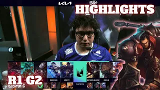 G2 vs S04 - Game 2 Highlights | Round 1 LEC 2021 Spring Playoffs | G2 Esports vs Schalke 04 G2