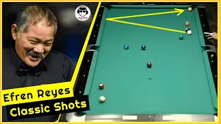 They tried to hide the ball from Efren, and this is what happened. | Efren Reyes Classic Shots