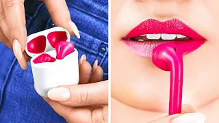 MAKE-UP IN DIE KLASSE ZU SCHMUGGELN & NICHT ERWISCHT WERDEN | Coole DIY-Tricks von 123GO! SCHOOL