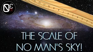 The Scale of No Man's Sky!