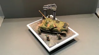 1:35 scale WW2 VK45.02 Diorama END OF DAYS