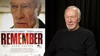 Actor Christopher Plummer opens up about 'Remember'