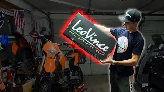 Full LeoVince exhaust unboxing + giveaway! (Husqvarna 701) (Life Updates)