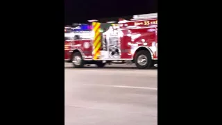 B.A.F.D New Engine 33 responding