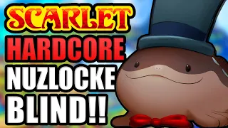 Pokémon Scarlet Blind Hardcore Nuzlocke - Paldean Pokémon Only!