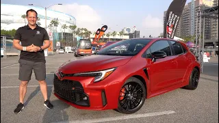 Is the 2023 Toyota GR Corolla a BETTER hot hatch to BUY than a VW Golf R?