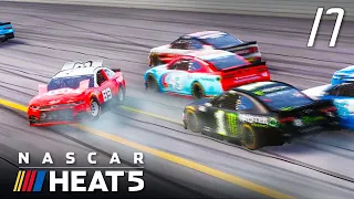 ЗАБЫЛ КАК ПОВОРАЧИВАТЬ - NASCAR Heat 5 #17