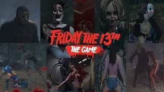 Villains Are Killing Counselors in Friday the 13th: The Game! 3 (Tiffany, Terrifier, Vader, Twins)