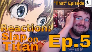 Reaction: A Slap on Titan Ep. 5 #AirierReacts