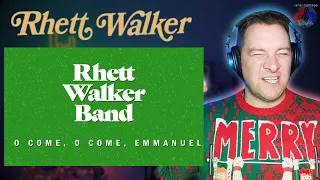 Rhett Walker [Band] "O Come, O Come, Emmanuel" 🙏🏻🎄 🎁  Official Audio | DaneBramage Rocks Reaction