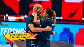 Brazil vs Hungary - Mixed Doubles, Highlights - Teqball World Championships 2022 Nuremberg