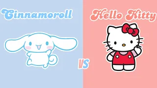 ˗ˏˋ ♡ cinnamoroll vs hello kitty ♡ ˎˊ˗ // cinnamon