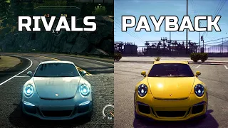 Porsche 911 GT3 - Need For Speed: Rivals vs Payback - Side by Side Comparison