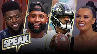Lamar Jackson, Odell Beckham Jr. & Ravens offense want to be ‘explosive’ under new OC | NFL | SPEAK