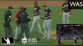 Ejection 080 - Tim Timmons Ejects Joe Girardi After Foreign Substance Dispute with Max Scherzer