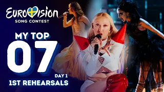 Eurovision 2024 | First Rehearsals (Day 1) - My Top 7