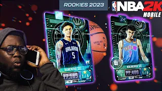 NBA 2K Mobile - 2023 ROOKIES PACK OPENING!!