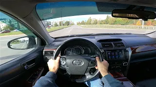 Toyota Camry 2.5L POV TEST DRIVE