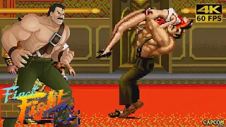 Final Fight - Mike Haggar [Arcade / 1989] 4K 60FPS