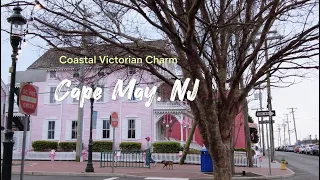 🌧️Rainy Day Exploration: A Stroll Through Cape May’s Historic Victorian Homes and Peaceful Shore 🌧️✨