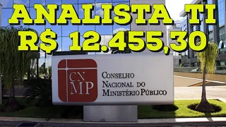 CONCURSO TI CNMP Superior: Salários de R$ 12.455,30