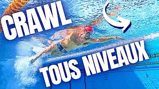 Avoir un meilleur crawl - POUR TOUS LES NIVEAUX ( débutant jusqu'à compétiteur )