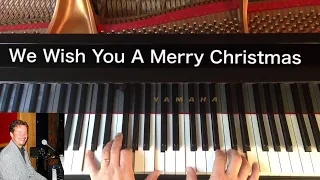 Christmas - We Wish You A Merry Christmas - Piano Cover